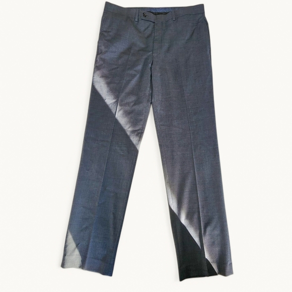 Lauren Ralph Lauren Wool Blend Slacks - Size 34x32 - Gray - Picture 1 of 7